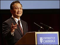 Ông Ông Gia Bảo ở Đại học Cambridge