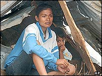 سونامی سےمتاثرہ افراد