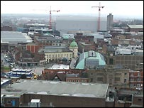 View from the top of the Cathedral