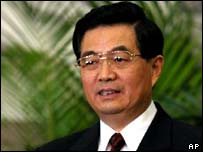 Hu Jintao, presidente da China