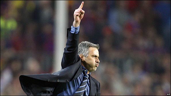 Inter boss Jose Mourinho