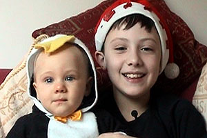 Adam has a new baby brother