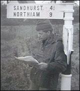 Barry on one of his expeditions