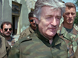 Bosnian Serb leader Radovan Karadzic.
