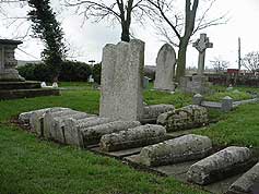 The churchyard at Cooling