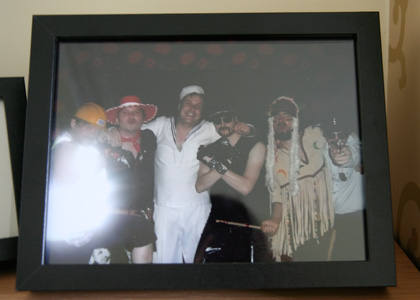 The boys dressed as The Village People