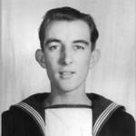 Photograph of Mr. Church in Naval Uniform - 1944 or 1945.