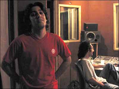 آرش و ارسلان در استودیو