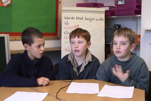 School pupils from Stroud talk about Iraq