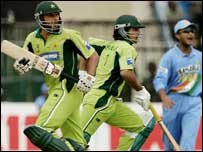 शाहिद आफ़रीदी और सलमान बट