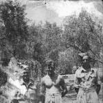 A few of my mates camped in a olive grove at Biancaville Sicily. I am at back on the right.