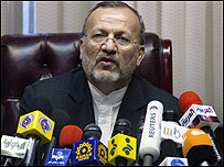 منوچهر متکی (عکس از آرشیو) 