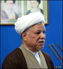 رفسنجانی در مراسم نماز جمعه