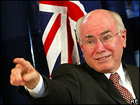 Ông Howard nói Úc sẽ đưa ra định mức giảm khí thải