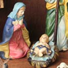 Nativity crib