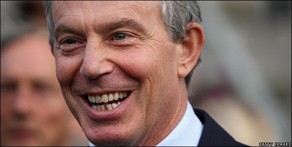 Tony Blair, file pic from October 2009