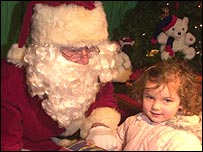 Father Christmas will be on board