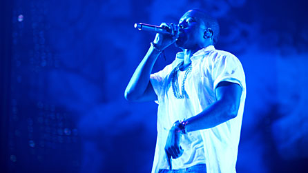 Kanye West at Big Chill. Photo: Marc Sethi