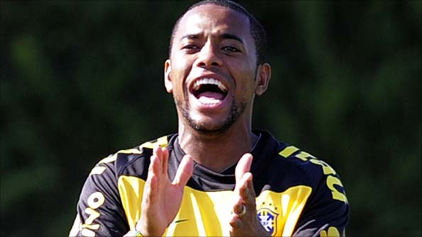Robinho is hoping for happier times at AC Milan