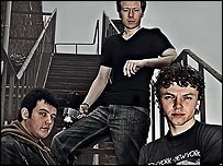 Left to right: Mark, Matt & Damien