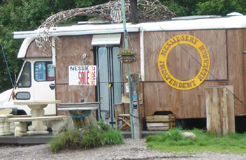 Loch Ness observation van