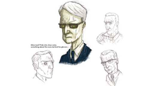 Image: Dread sketches