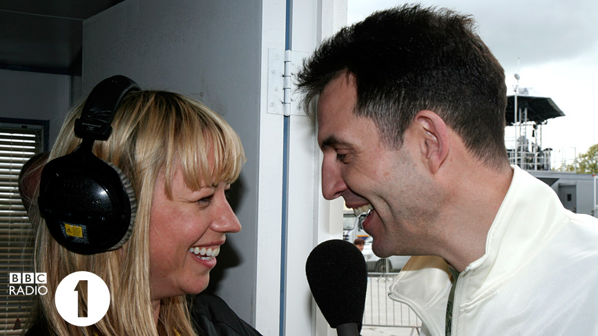 Sara Cox and Tim Westwood