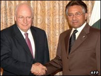 ڈک چینی اور صدر مشرف