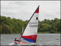 Sailing on the water