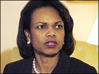 ABD Dışişleri Bakanı Condoleezza Rice