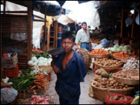 Nicaraguan street market