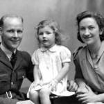 From left to right: Jack Bird, Jean Bird, Marjorie Bird (1941)