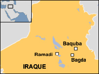 Mapa do Iraque