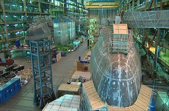 The Devonshire Dock Hall, at BAE Submarines, Barrow-in-Furness