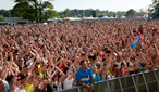 Photos of the Radio 1's Big Weekend audience on Sunday