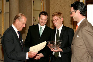 Presentation of award