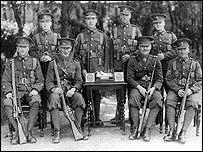The 1st Battalion of the Manchester Regiment in 1914 (c) Manchester Image Archives