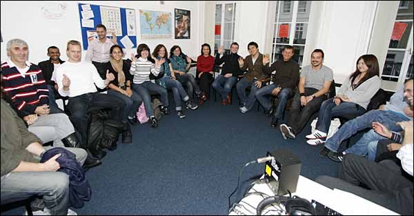 Students at EC Brighton