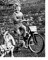 Keith Flemming as a boy