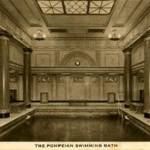 The Pompeian Swimming Bath aboard the P&O Turbo-Electrical Ship “Victory of India”, 20,000 ton ship