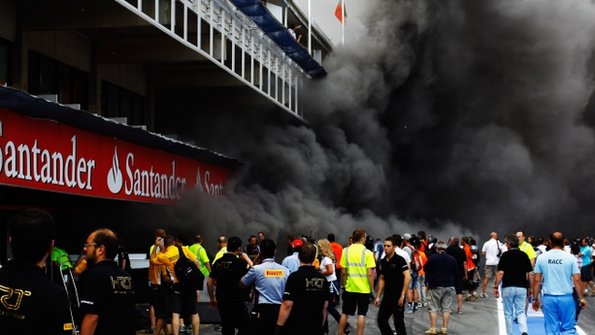 Williams garage fire 