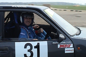 Mark is an avid rally fan. His friends are keen drivers who love to go to rally meetings.