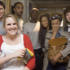 James King, Becky, Target, Twin B, Sarah Jane Crawford, Gemma and Andy George get ready to take their exams.