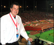 Gary Flintoff in Istanbul.