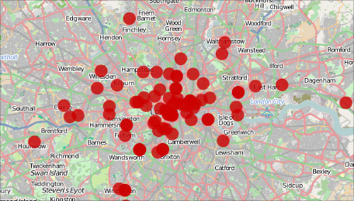 London Tube Strike Map