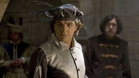 Luke Allen-Gale (Lord Roderick), with Alex MacQueen (Barnabus)