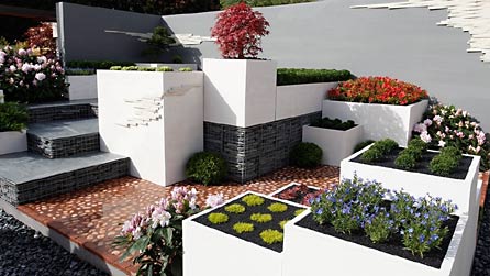 Modern Rock Garden