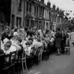 End of war street party. Chatham