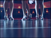 Dancers on the stage