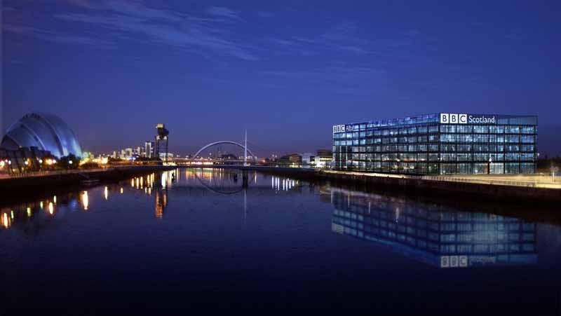 BBC Scotland HQ at Pacific Quay